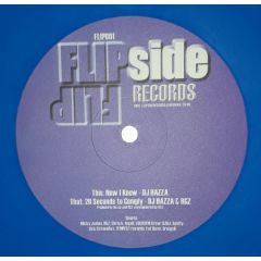 DJ Hazza - DJ Hazza - Now I Know (Blue Vinyl) - Flip Side