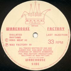 Panic - Panic - Dialated Rhythms / Last Injection - Wax Factory Productions