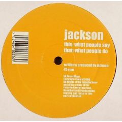 Jackson - Jackson - What People Say - Va Recordings