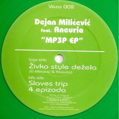 Dejan Milićević Feat. Aneuria - Dejan Milićević Feat. Aneuria - MP3P EP - Vezotonik