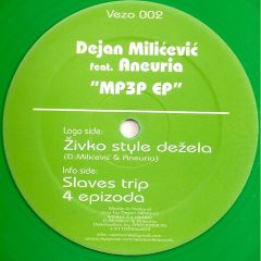 Dejan Milićević Feat. Aneuria - Dejan Milićević Feat. Aneuria - MP3P EP - Vezotonik