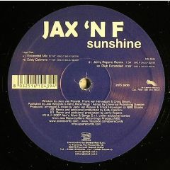 Jax 'N F - Jax 'N F - Sunshine - Nets Work