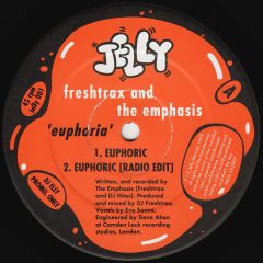 Freshtrax & The Emphasis - Freshtrax & The Emphasis - Euphoria - Jelly Records