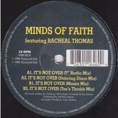 Minds Of Faith - Minds Of Faith - It's Not Over - Vinyl Mania