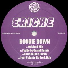Erick E - Erick E - Boogie Down - Tiger