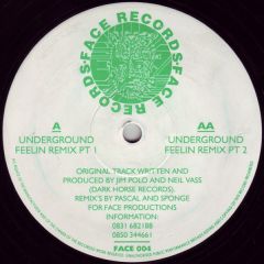 Jim Polo & Neil Vass - Jim Polo & Neil Vass - Underground Feelin (Remixes) - Face Records