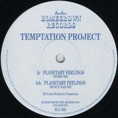 Temptation Project - Temptation Project - Planetary Feelings - Homegrown Records