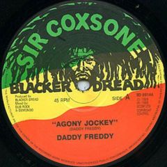 Daddy Freddy / Lady Mackerel - Daddy Freddy / Lady Mackerel - Agony Jockey / Gun Inna Brief - Blacker Dread