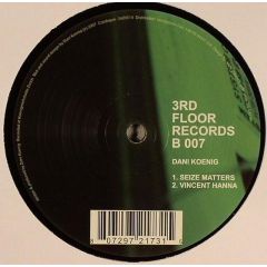 Dani Koenig - Dani Koenig - Maher Amad EP - 3rd Floor Records
