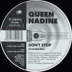 Queen Nadine - Queen Nadine - Don't Stop - Academy Street