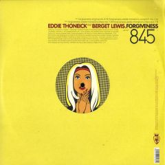 Eddie Thoneick Feat. Berget Lewis - Eddie Thoneick Feat. Berget Lewis - Forgiveness - Vendetta Records