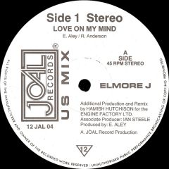 Elmore J - Elmore J - Love On My Mind - Joal Records