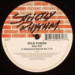 Sole Fusion - Sole Fusion - Bass Tone - Strictly Rhythm Re-Press