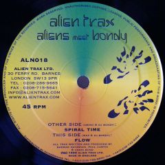 Aliens Meet Bondy - Aliens Meet Bondy - Spiral Time/Flow - Alien Trax