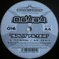 Od 404 - Od 404 - Split Filter - Bulletproof Ltd