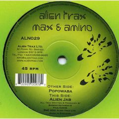 Max & Amino - Max & Amino - Popowaba - Alien Trax