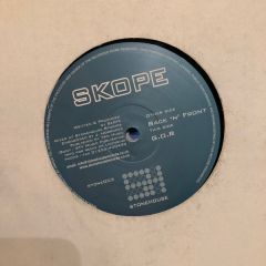 Skope - Skope - Back 'N' Front / G.O.R  - Stonehouse Records