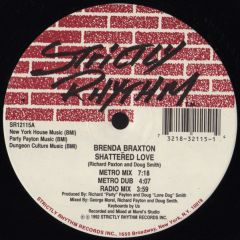 Brenda Braxton - Brenda Braxton - Shattered Love - Strictly Rhythm