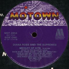 Diana Ross & The Supremes - Diana Ross & The Supremes - Medley Of Hits - Motown