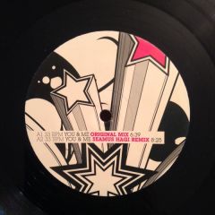 Ray Harris Feat. Jimmy Somerville - Ray Harris Feat. Jimmy Somerville - You & Me - Blanco Y Negro