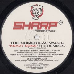 Numerical Value - Numerical Value - Krazy Noise - Sharp