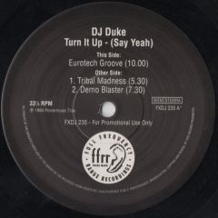 DJ Duke - DJ Duke - Turn It Up - Ffrr