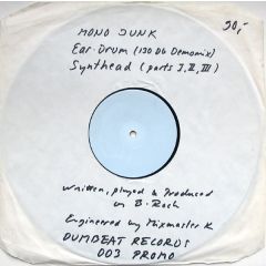 Mono Junk - Mono Junk - Untitled - Dum Records