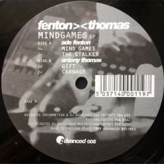 Fenton* >< Thomas - Fenton* >< Thomas - Mindgames EP - Advanced