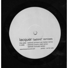 Lacquer - Lacquer - Behind (Remixes) - BMG UK & Ireland