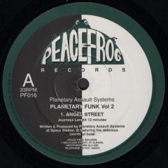 Planetary Assault Systems - Planetary Assault Systems - Planetary Funk Vol 2 - Peacefrog Records
