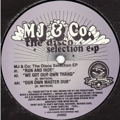 Mj & Co - Mj & Co - The Disco Selection EP - Join Hands