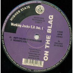 Working Jock EP Vol1 - Working Jock EP Vol1 - On The Blag - Higher State