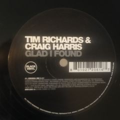 Tim Richards & Craig Harris - Tim Richards & Craig Harris - Glad I Found - Black Vinyl