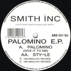 Smith Inc - Smith Inc - Palomino EP - Absolute 2