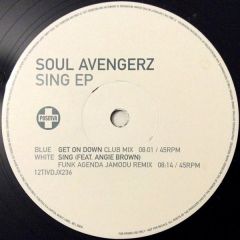 Soul Avengerz - Soul Avengerz - Sing EP - Positiva