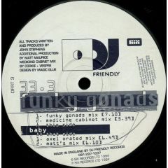 Funky Gonads - Funky Gonads - Baby - DJ Friendly Records
