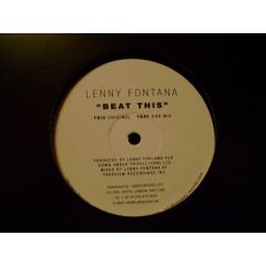 Lenny Fontana - Lenny Fontana - Beat This - Odyssey