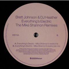 Brett Johnson & DJ Heather - Brett Johnson & DJ Heather - Everything's Electric (Remixes) - 20:20 Vision
