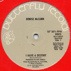 Denise Mccann - Denise Mccann - I Have A Destiny - Butterfly