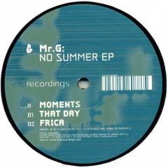 Mr.G - Mr.G - No Summer EP - End Records