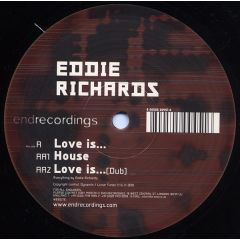 Eddie Richards - Eddie Richards - Love Is - End Records