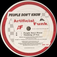 Artificial Funk - Artificial Funk - People Don't Know - Brother Brown 2