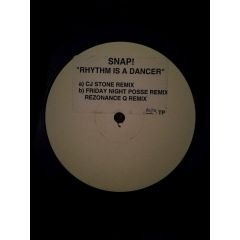 Snap! - Snap! - Rhythm Is A Dancer - Data Records