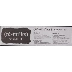 Various - Various - Ré-mi'ks Volume 1 - Ré-mi'ks