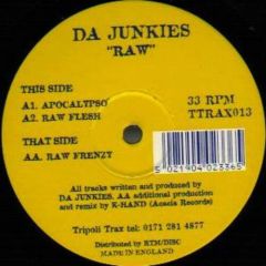 Da Junkies - Da Junkies - RAW - Tripoli Trax