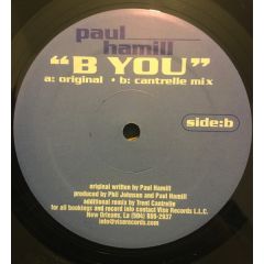 Paul Hamill - Paul Hamill - B You - Vise Records