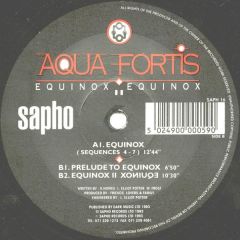 Aqua Fortis - Aqua Fortis - Equinox II Equinox - Sapho