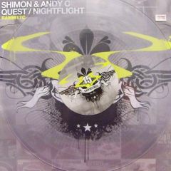 Shimon & Andy C - Shimon & Andy C - Quest / Nightflight (Clear Vinyl) - Ram Records