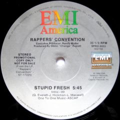 Rappers Convention - Rappers Convention - Sounds Of The City - EMI