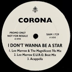 Corona - Corona - I Don't Wanna Be A Star - Eternal